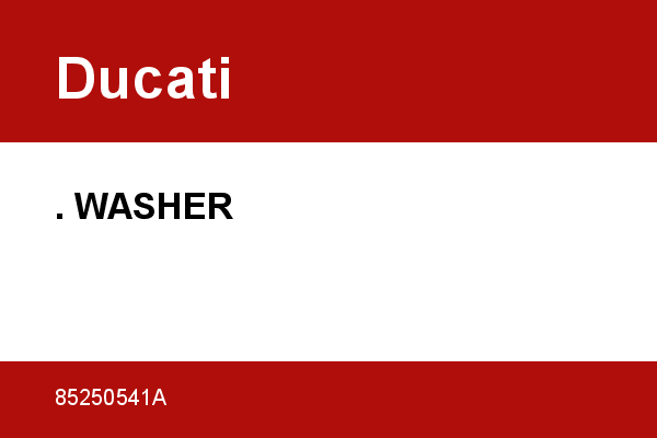 . WASHER Ducati [OEM: 85250541A]