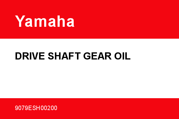 DRIVE SHAFT GEAR OIL Yamaha [OEM: 9079ESH00200] - 9079ESH00200